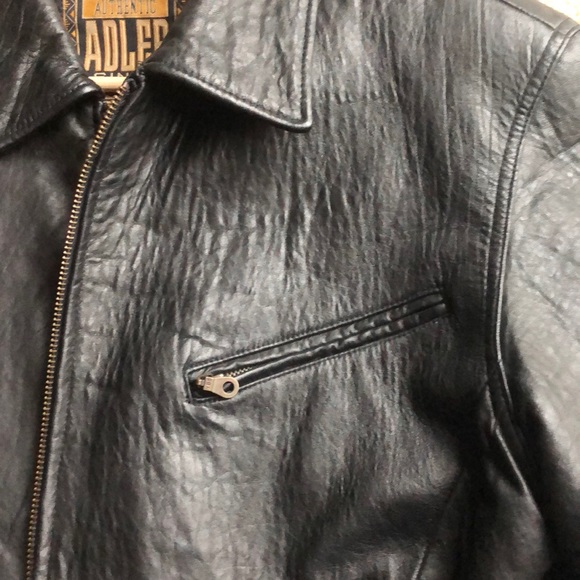 Adler Vintage Men’s Leather Jacket (Medium) - Picture 5 of 6